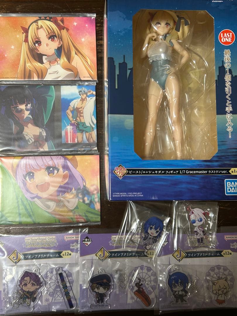 FGO 一番くじ　ラストワン賞　エレシュキガル　フィギュア　オマケ付き