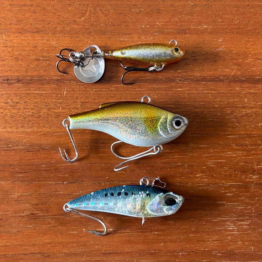 ライトゲーム：セット：メバル：シーバス：メッキ：トラウト：ロックフィッシュ