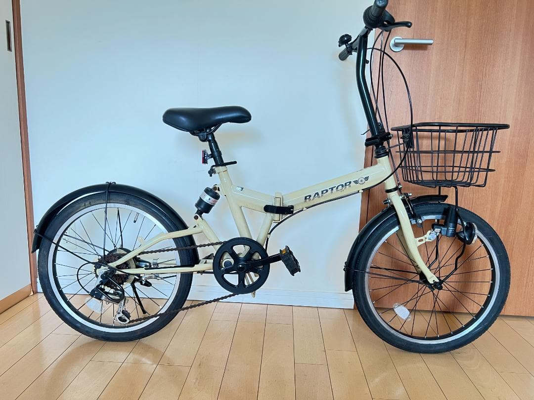 RAPTOR折りたたみ自転車20インチ サスペンション付き　引取専用