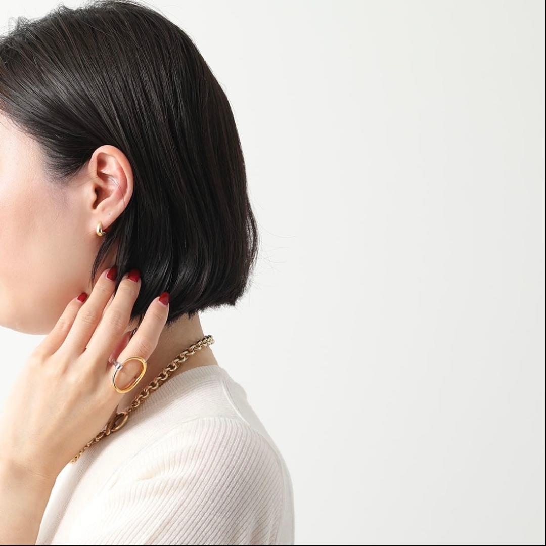 【大人気】トムウッド/アイスハギー/ピアス/スモール/ゴールド/片耳