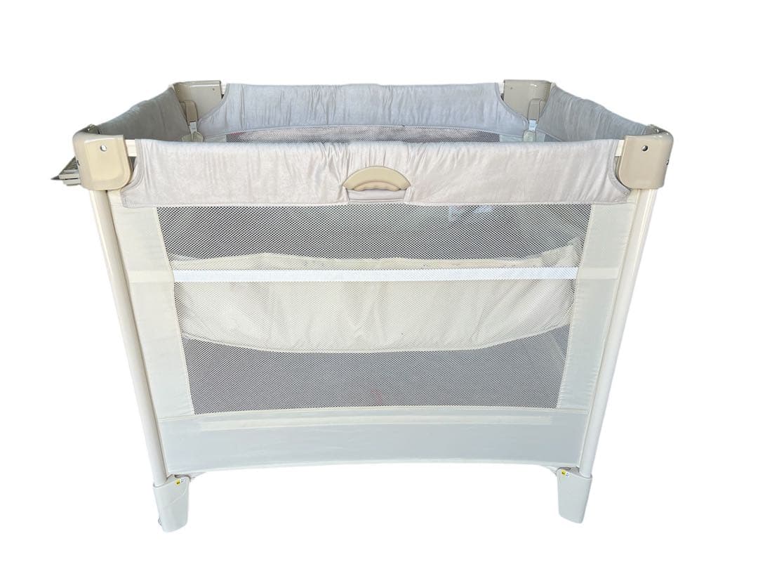アップリカ ココネルエアープラス ベビーベッド 折りたたみ式 収納バッグ付き
