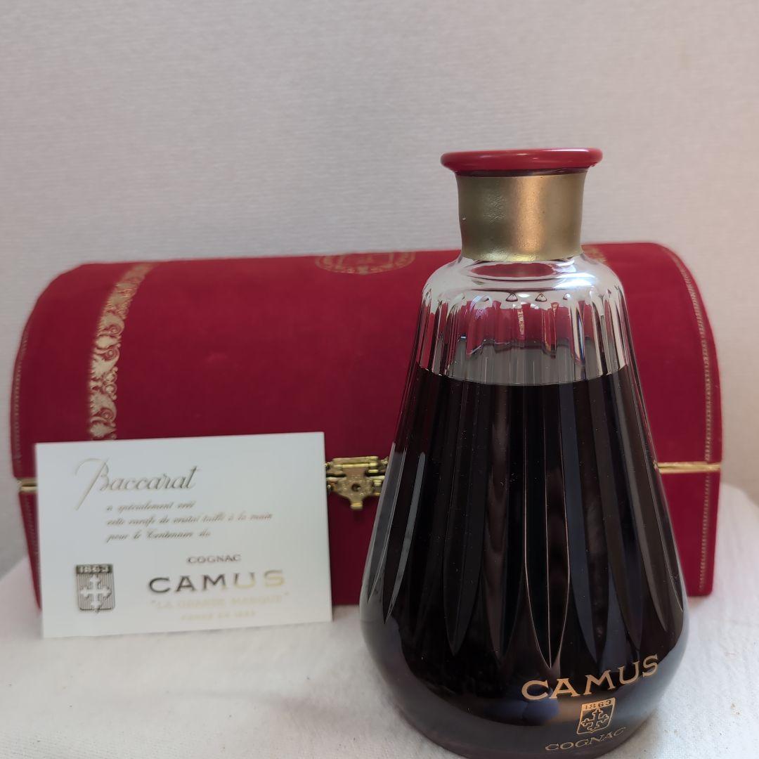 ☆箱付☆カミュ バカラ カラフェ　コニャック 替栓付き クリスタル