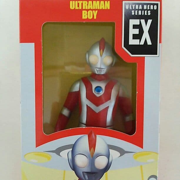 「ウルトラマンボーイのウルトラころせうむ」ソフビ人形・ウルトラマンボーイ（新品）