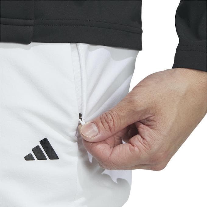 【92】秋冬 定価27,500円 アディダス ゴルフ 中綿 テーパードパンツ 白