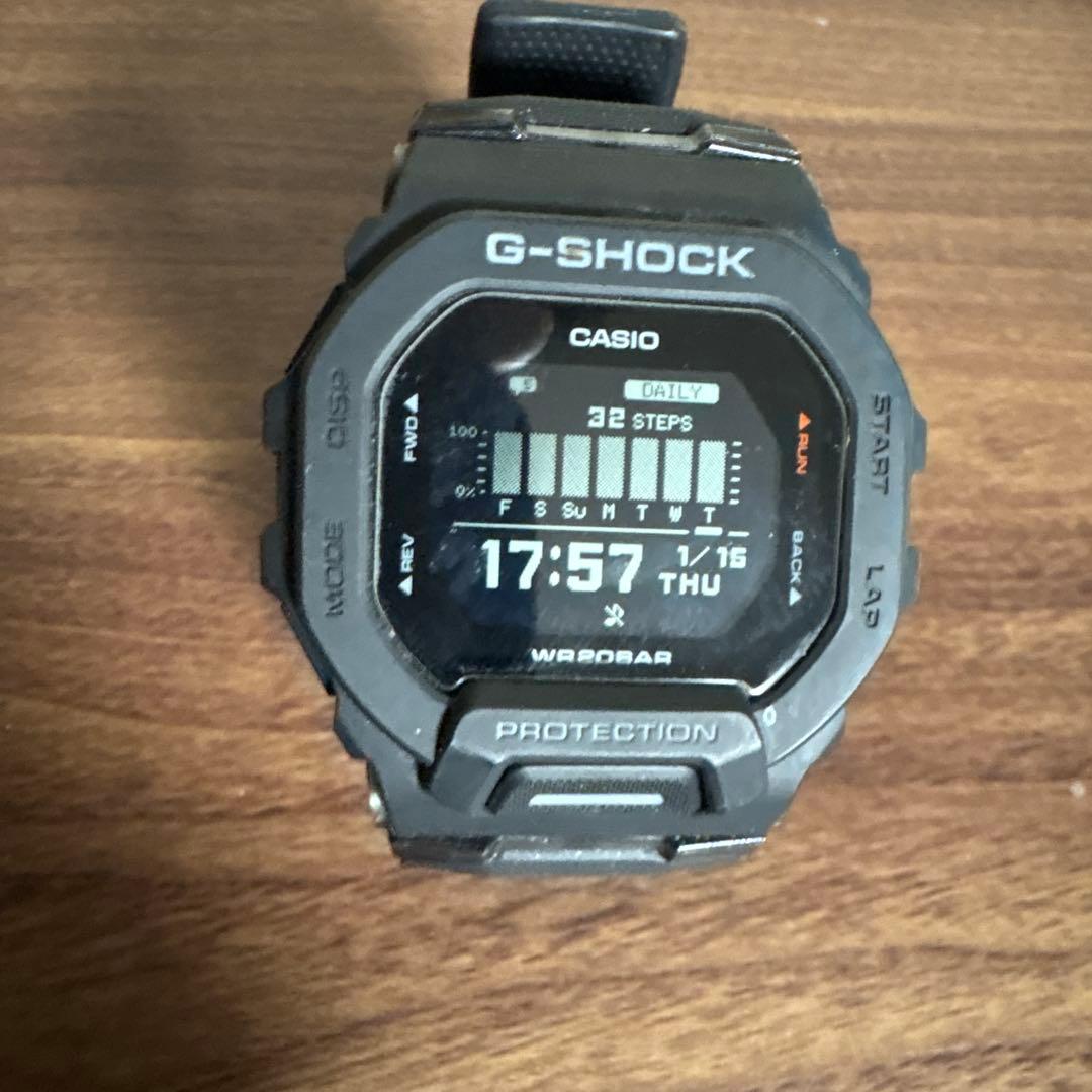 時計 CASIO G-SHOCK GBD-200-1JF G-SQUAD