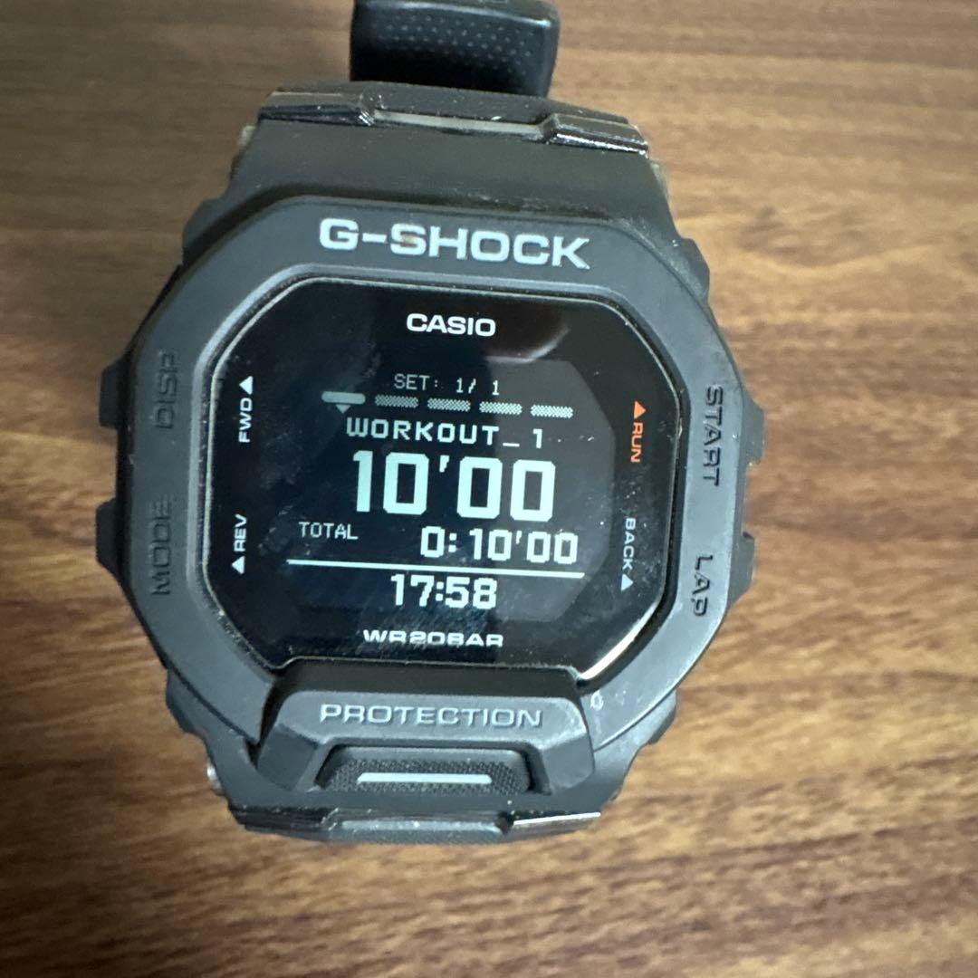 時計 CASIO G-SHOCK GBD-200-1JF G-SQUAD