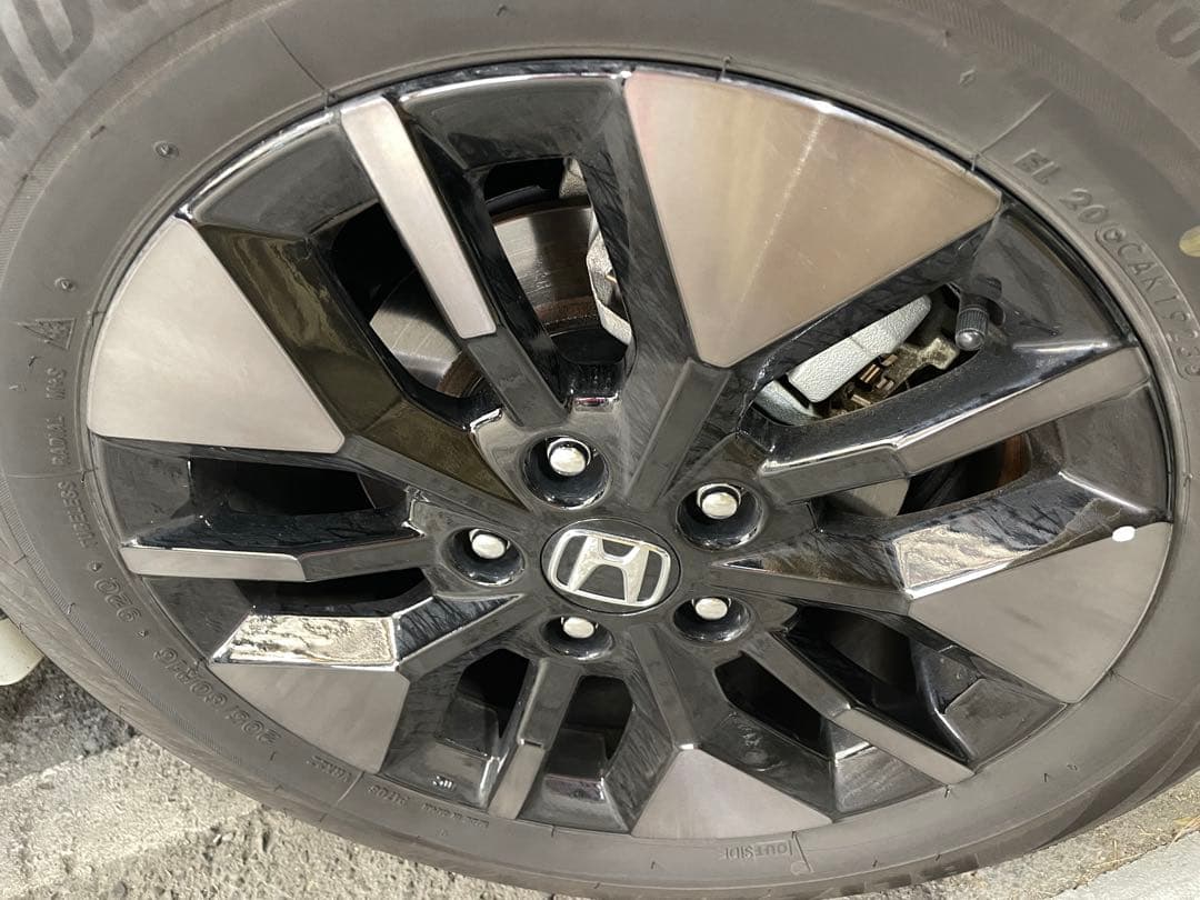 ホンダ 16インチ 純正アルミホイールセット　ブリヂストン　冬用タイヤ VR2①