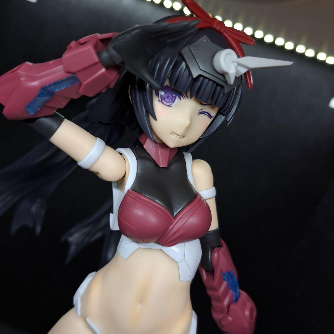 完成品　フレームアームズ・ガール　グランデスケール マガツキ　別売りスタンド付