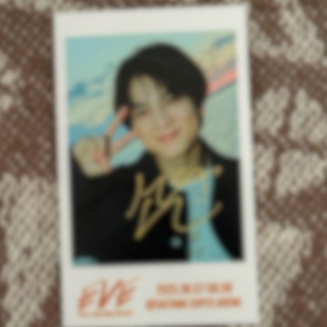 超特急 ハル 柏木悠 ミニフォト サイン