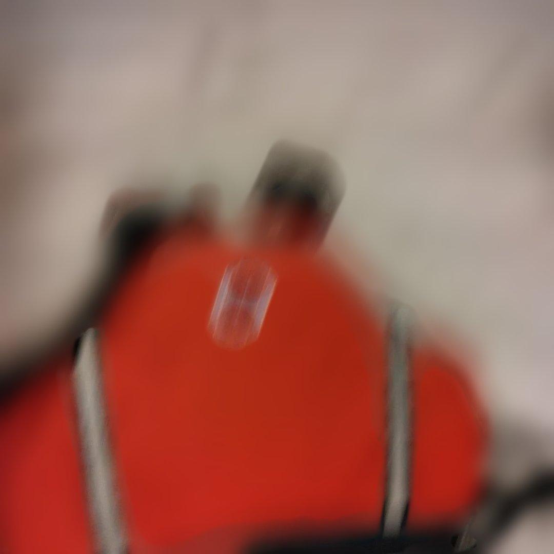 パタゴニアリズム　M 反射材付きライフジャケット 黒/オレンジ