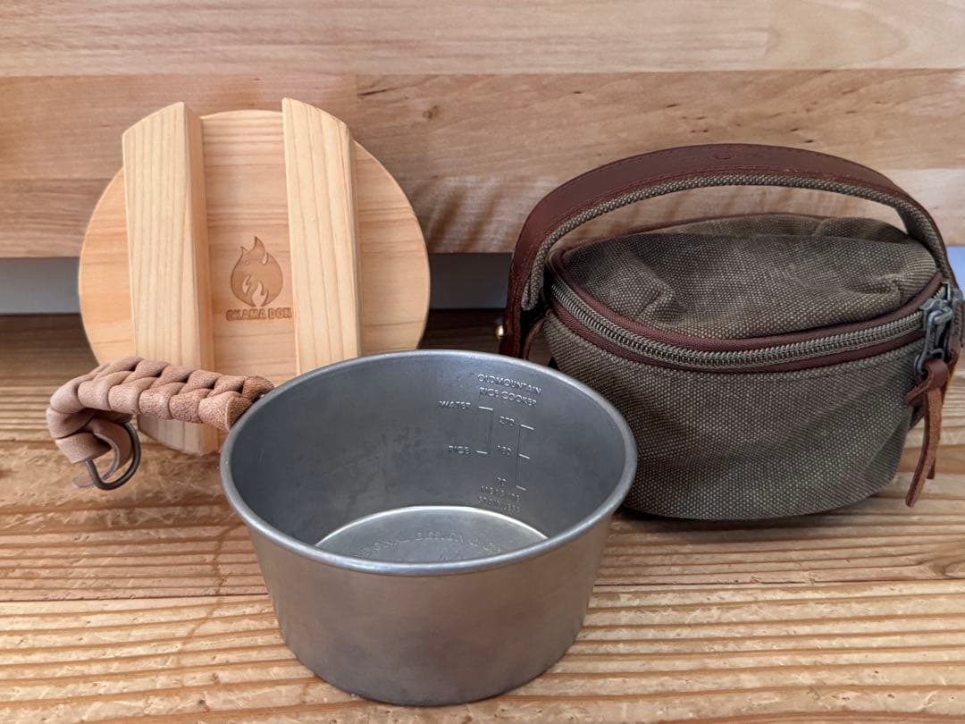 バーベキュー・調理用品 OLD MOUNTAIN OKAMADON+COOKER+CASE+GRIP