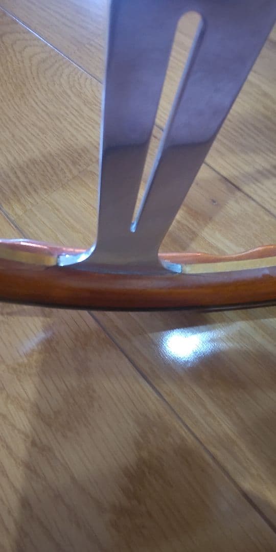 m*y様 ナルディハンドル　36ウッドステアリング　BC 589 FET刻印　ラ