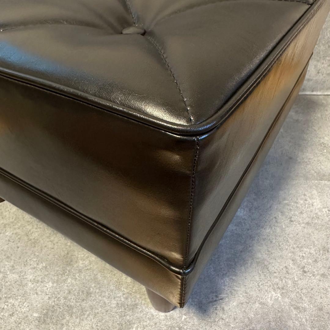 カリモク60 オットマン　ブラック　21年製