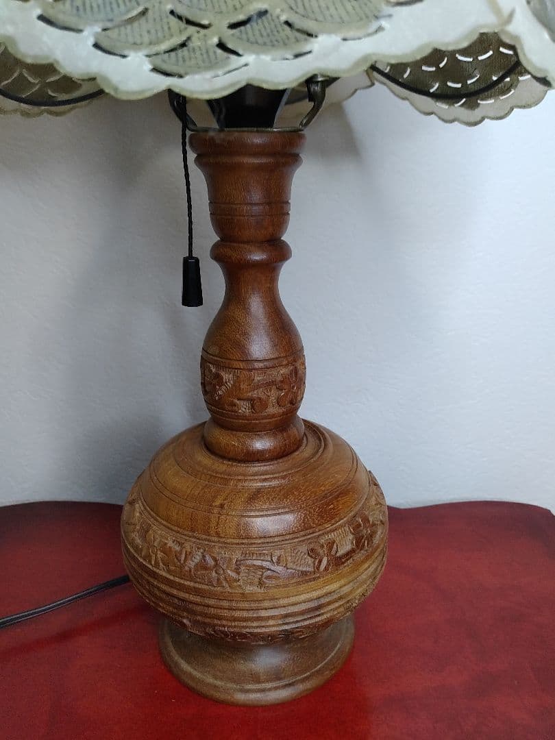 キャメルランプ 卓上ランプ テーブルランプ ラクダ皮 ヴィンテージ