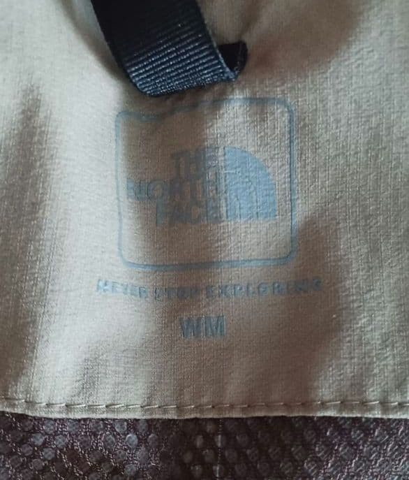 THE NORTH FACE タグアンポンチョ WM 袋付き ベージュ