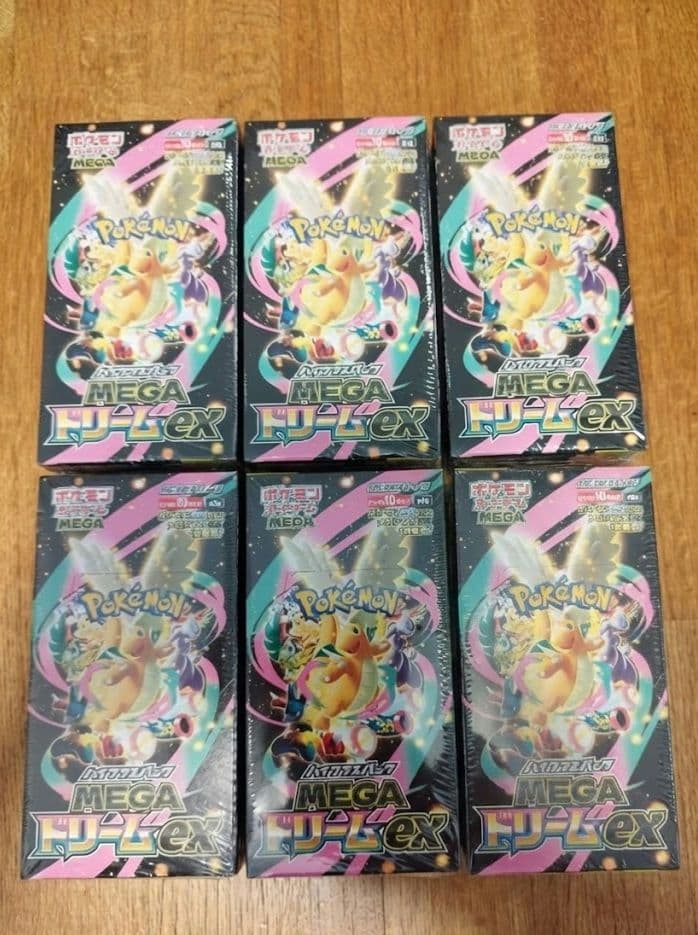 MEGAドリームex 6BOX　シュリンク付き