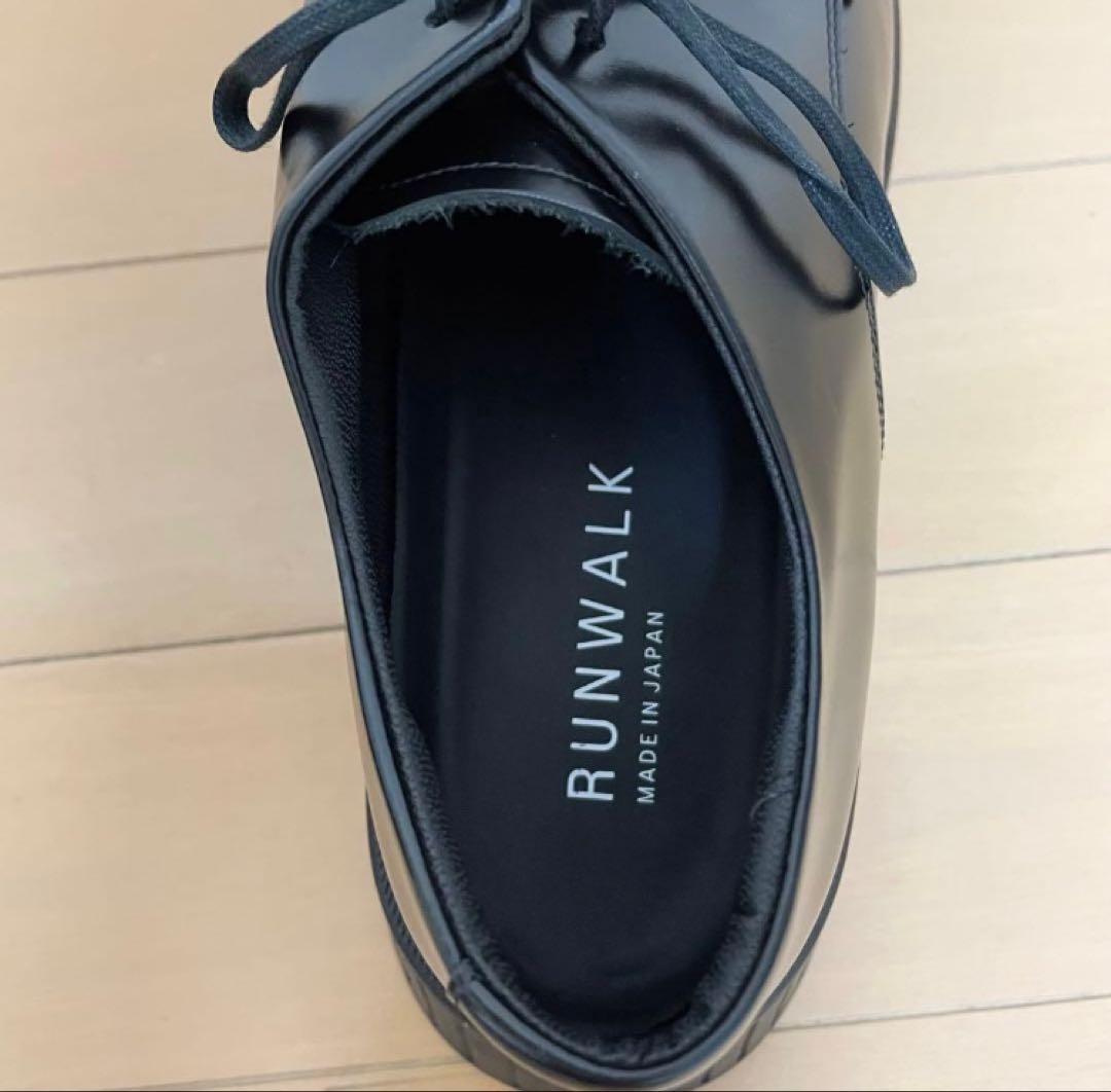 【数回使用程度】アシックス ランウォーク リード 180 ブラック 厚底