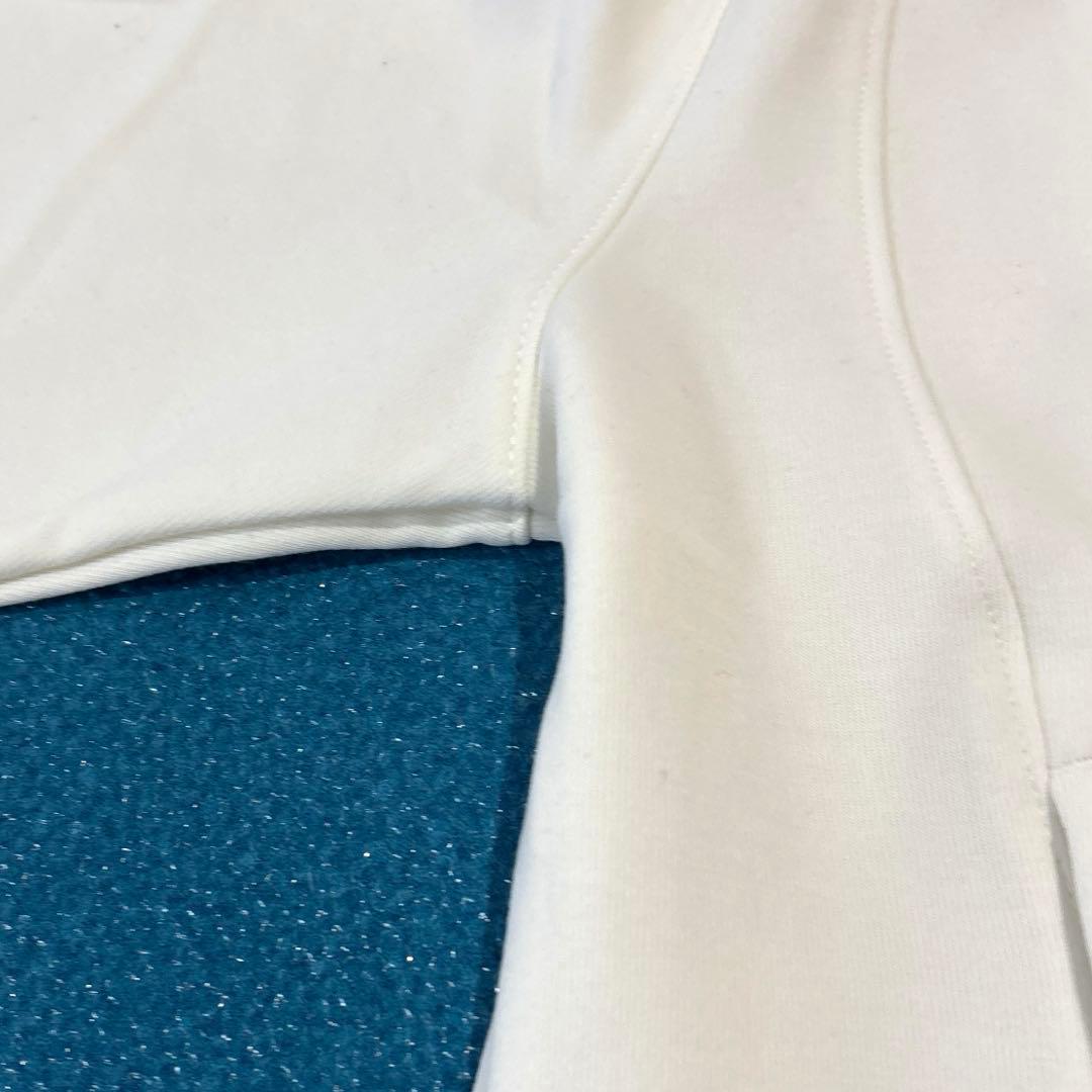 【美品/24年モデル/2XL】ジョーダンゴルフ　ハーフジップ　カットソー　白