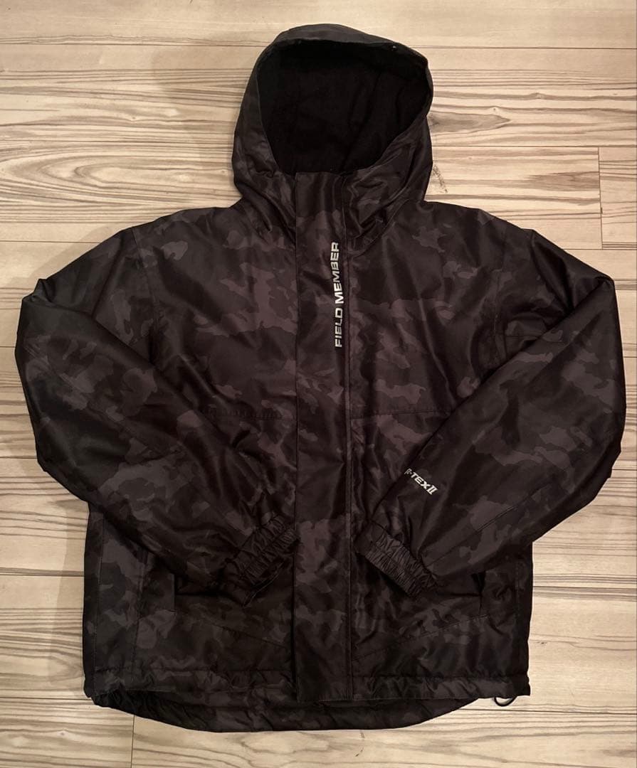 FIELD MEMBER 透湿防水 防寒ジャケット カモグレー Lサイズ