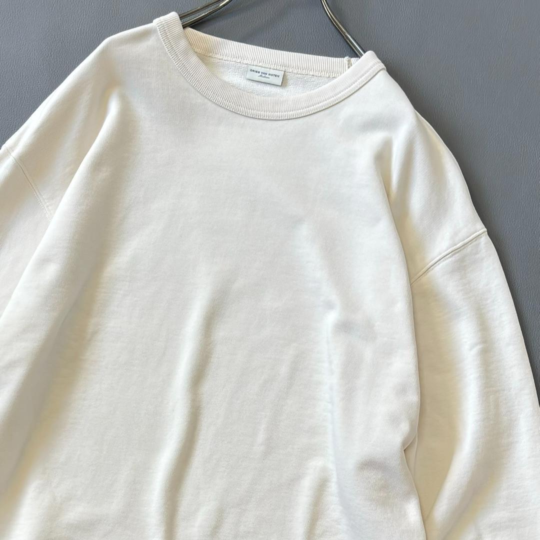 ドリスヴァンノッテン スウェット トレーナー オーバーサイズ 白 M tt9