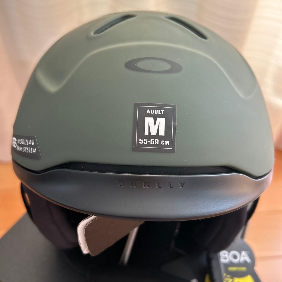 H*…様 新品オークリー ヘルメットMOD3 MIPS Mサイズ ダークグリーン