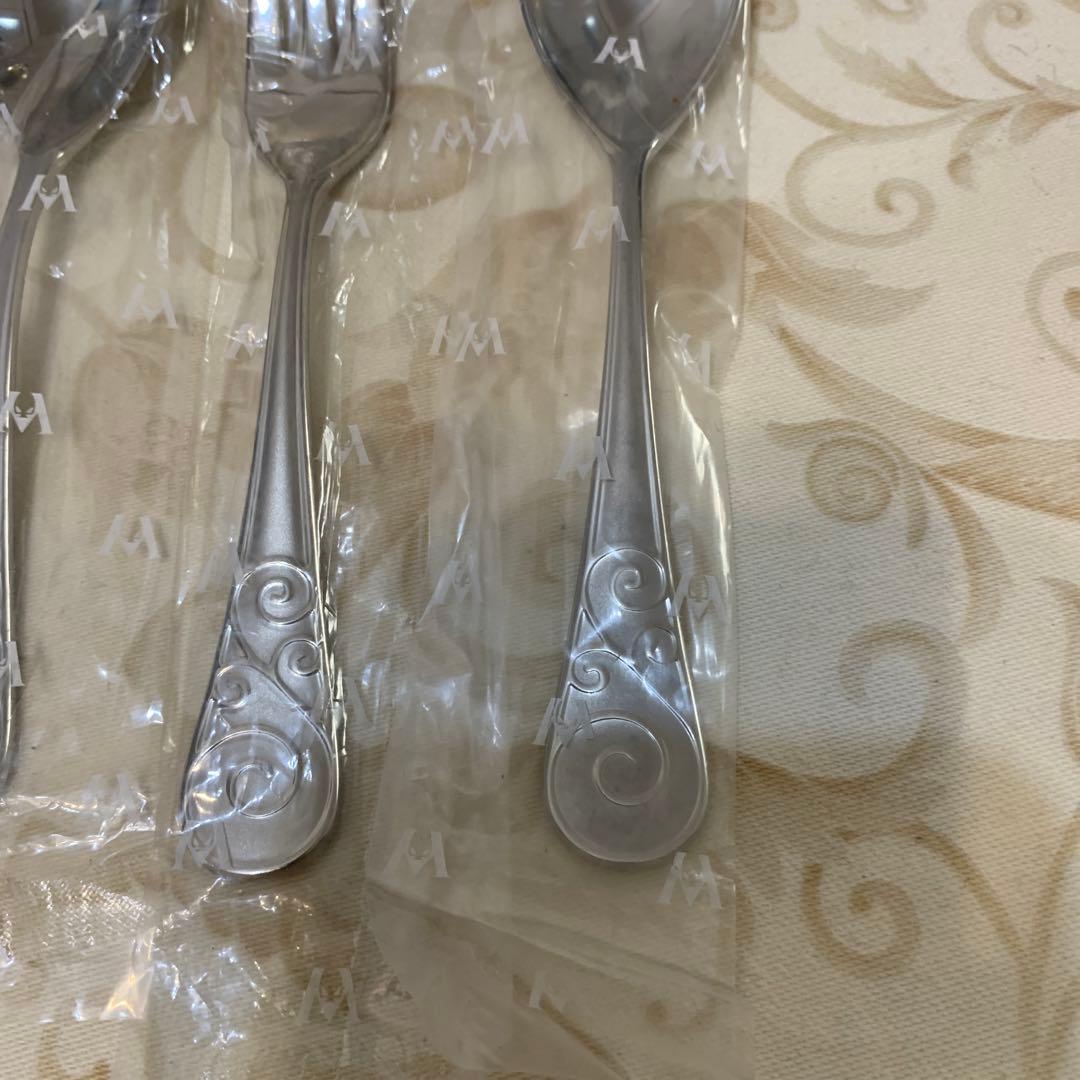 希少　ウェッジウッド スワル　カトラリー　デザートスプーン　デザートフォーク