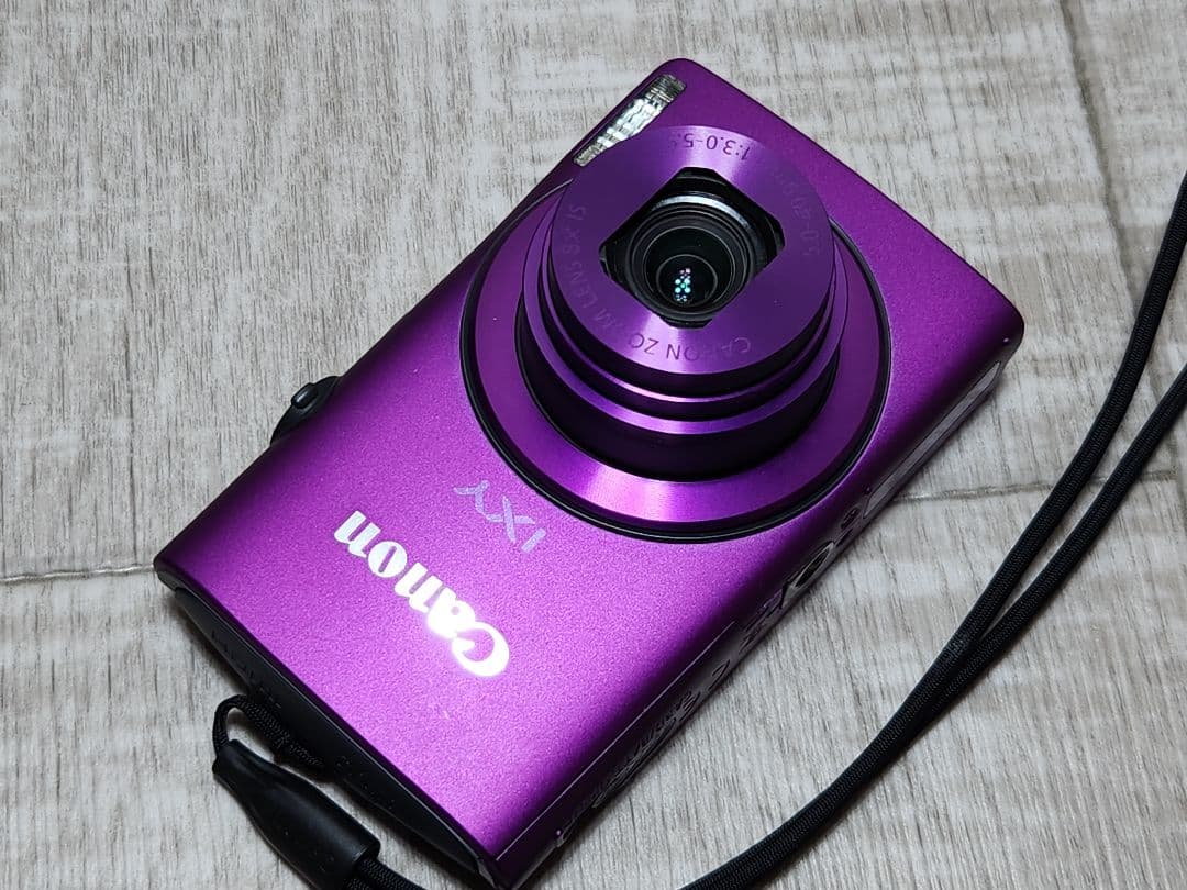 液晶不良 Canon IXY 600F パープル デジタルカメラ デジカメ