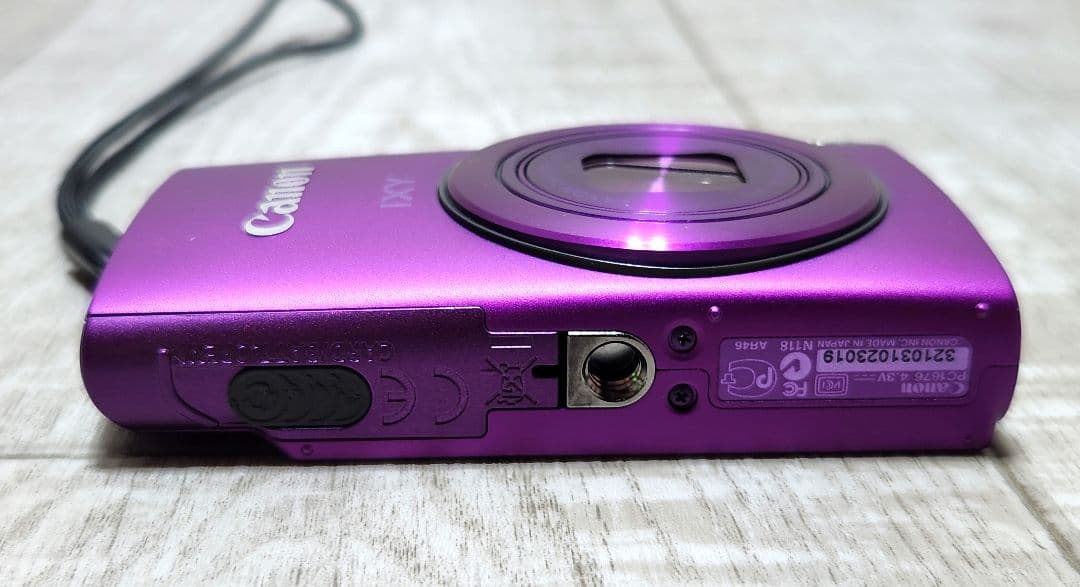 液晶不良 Canon IXY 600F パープル デジタルカメラ デジカメ