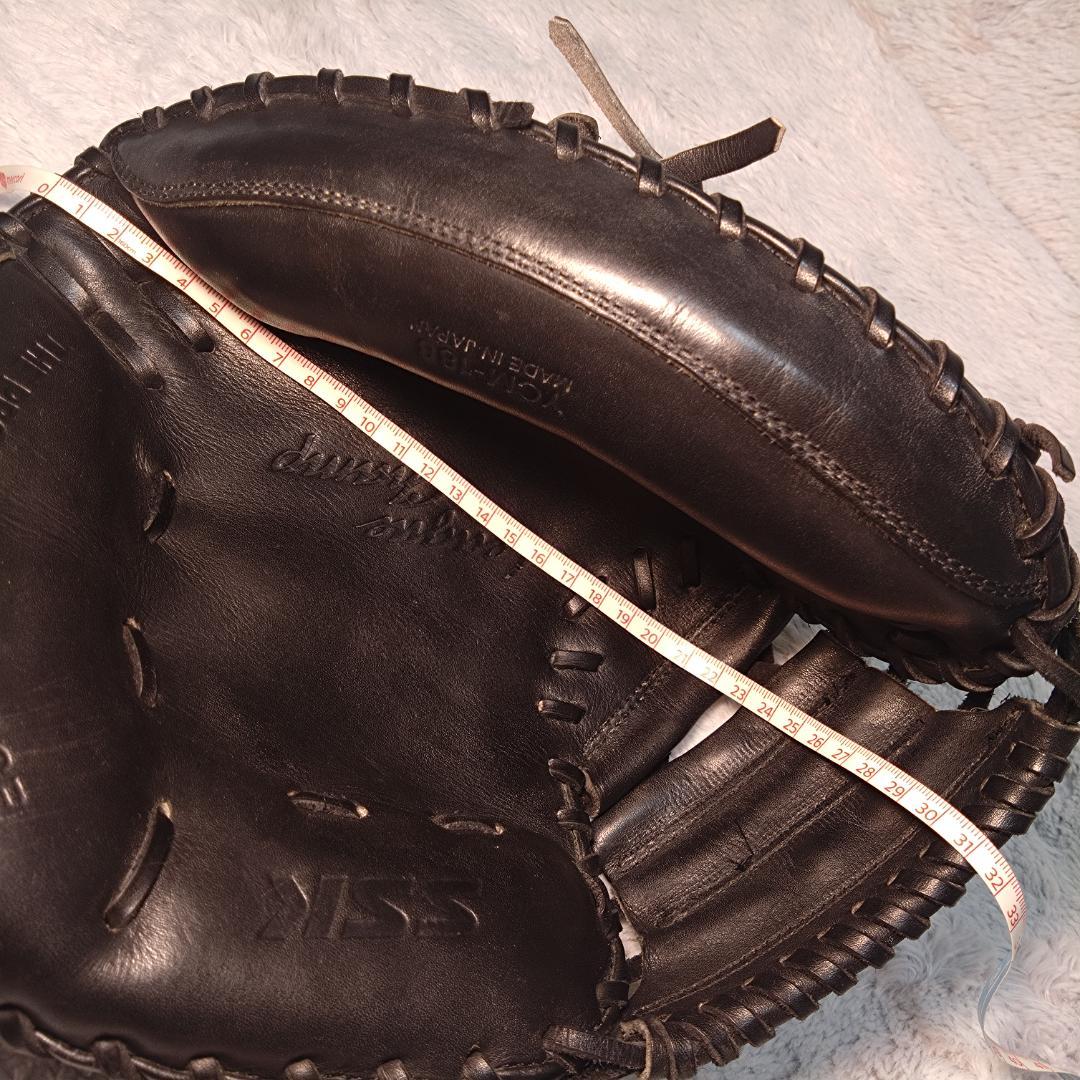 と*も様 SSK エスエスケー、キャッチャーミット、黒、グローブ、PRO、日本製