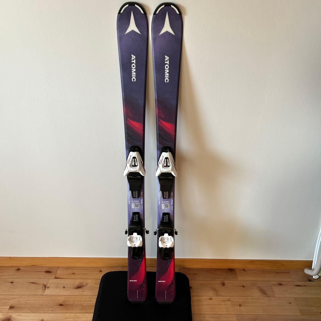 ATOMIC ジュニア キッズ スキー 板 ビンディング付き　120