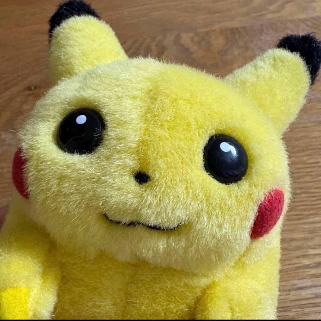 ピカチュウ ぬいぐるみ TOMY 初期 当時物 ポケットモンスター 初代 トミー