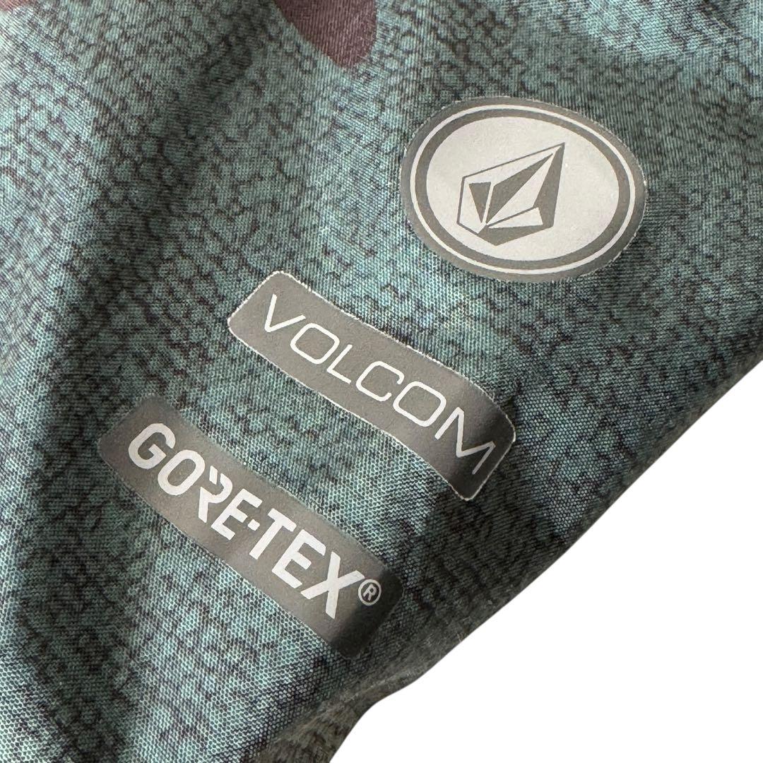 VOLCOM レディース GORE-TEX ジャケット M カモ柄
