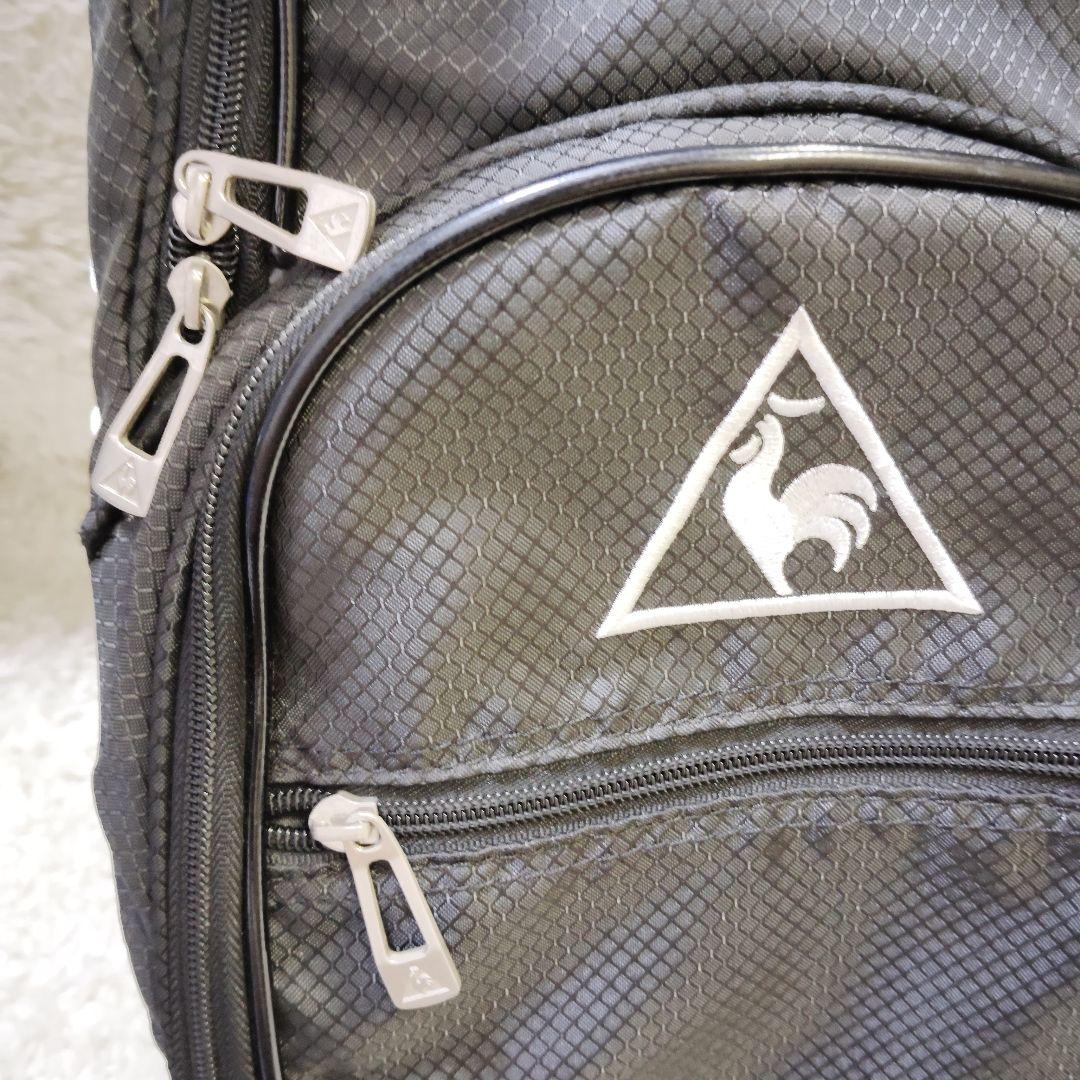 【良品】ルコックスポルティフ キャディバッグ ゴルフバッグ カバー付 5分割