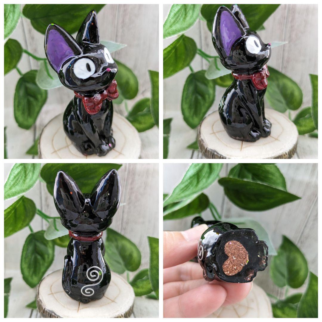 【ゼロ】ミニサイズ！ラピスラズリの蝶ネクタイねこちゃん形オルゴ☆他８点