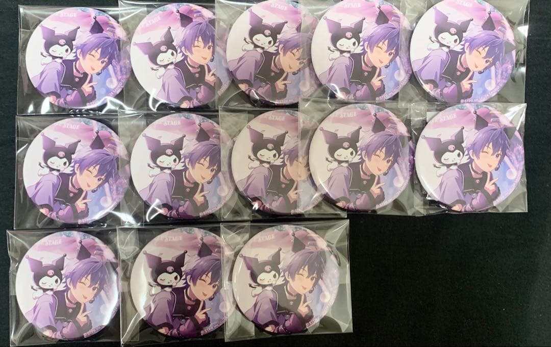 すとぷりサンリオコラボ缶バッジ ななもりさん 13個