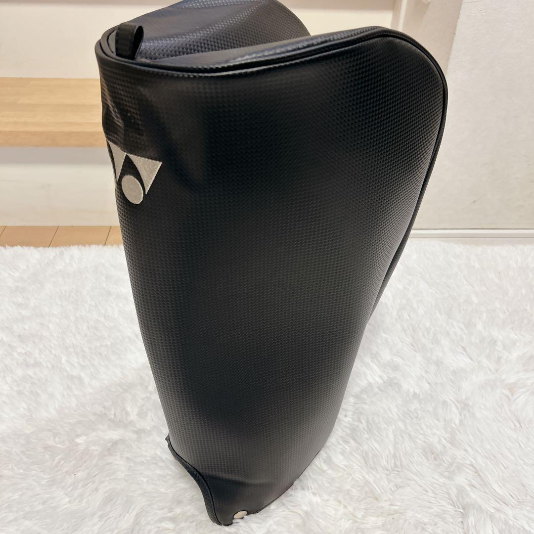 新品未使用タグ付き YONEX ゴルフバッグ キャディバッグ ネームプレート付き