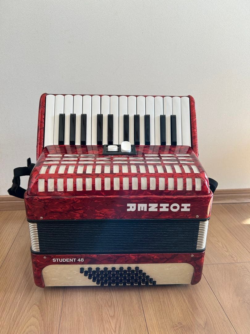 HOHNER ホーナー STUDENT 48 アコーディオン ハードケース付属