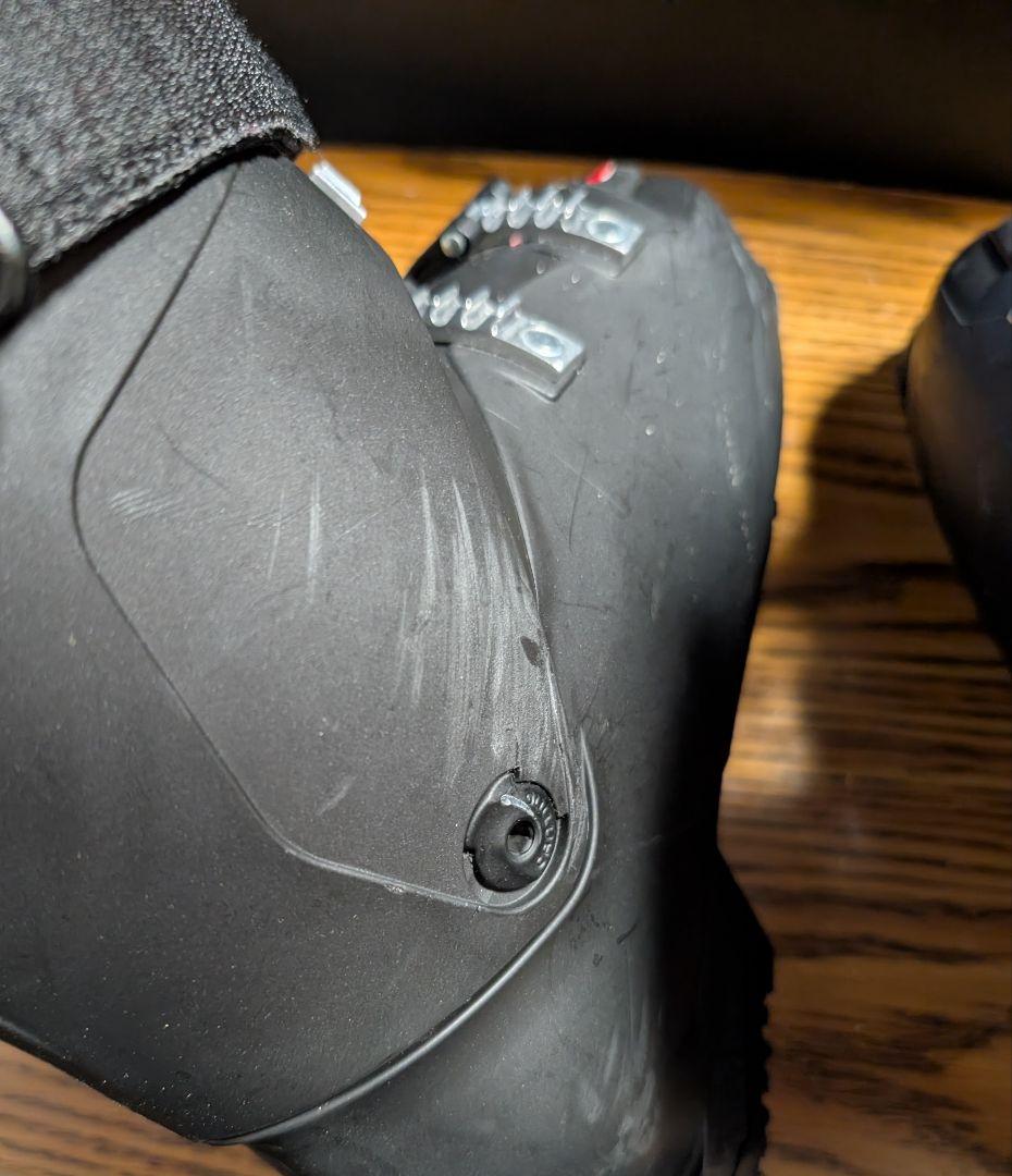 HEAD　next edge xp スキー ブーツ ブラック/レッド