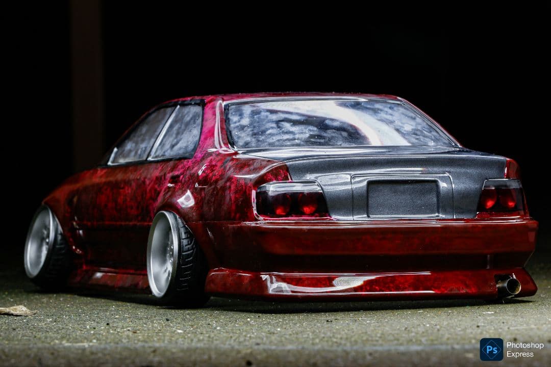 パンドラRC JZX100チェイサー 塗装済みボディ