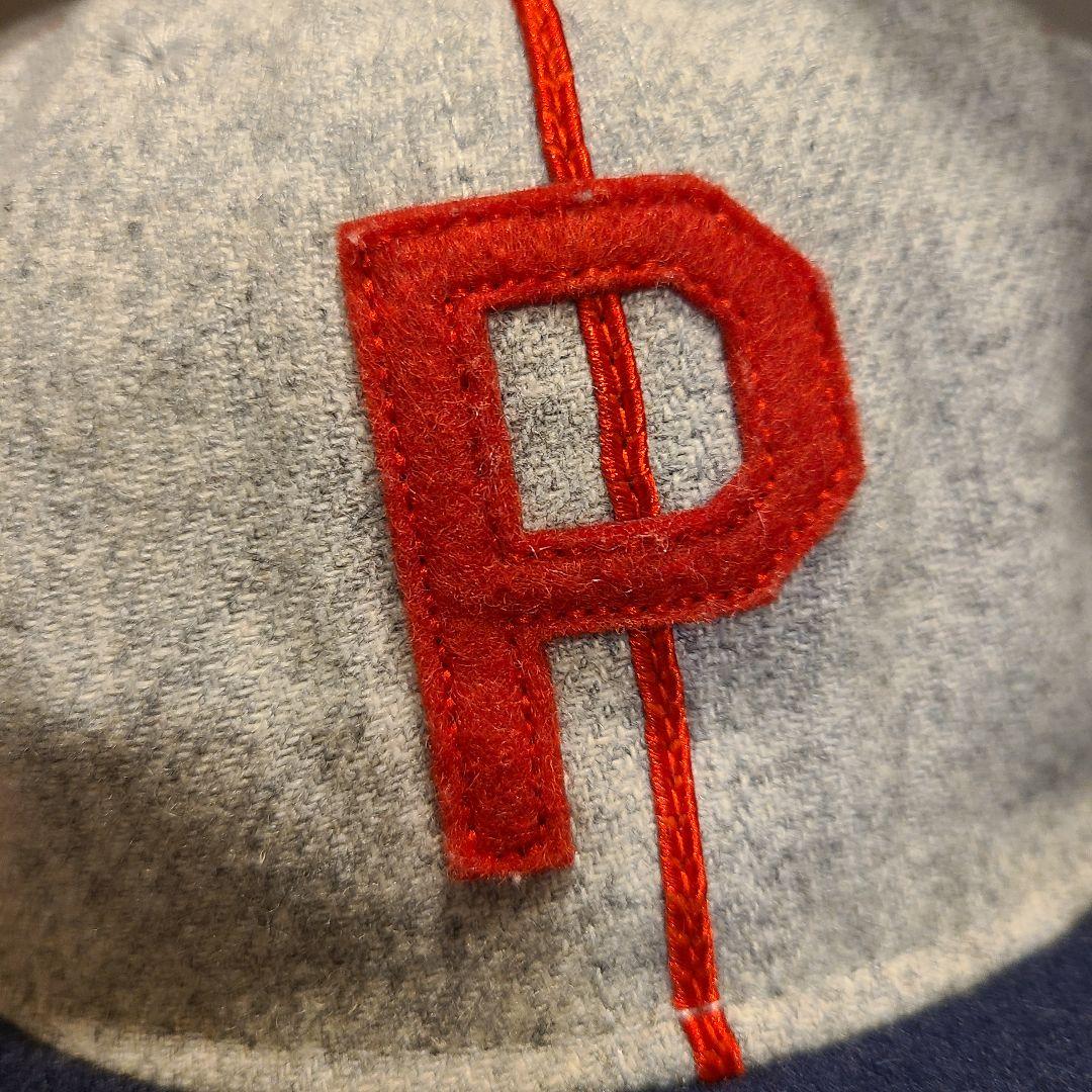 【90's‼️ヴィンテージ‼️】エベッツフィールド×Pロゴ×ウールキャップ