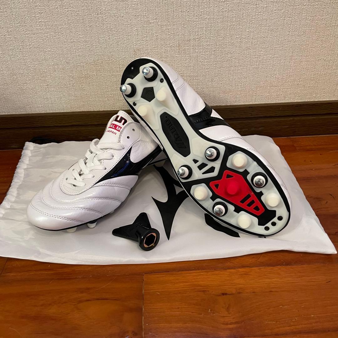 【新品未使用】　モレリア2 27.5cm 白　ベロなし　取り替え式（ミックス）