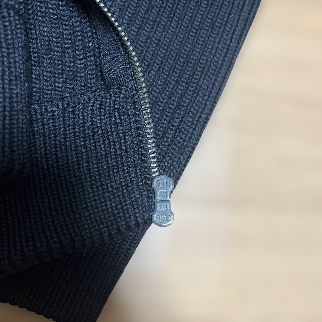 Y*読様 ほぼ新品 マルタン マルジェラ ⑭ドライバーズニット M 黒 スタッフ