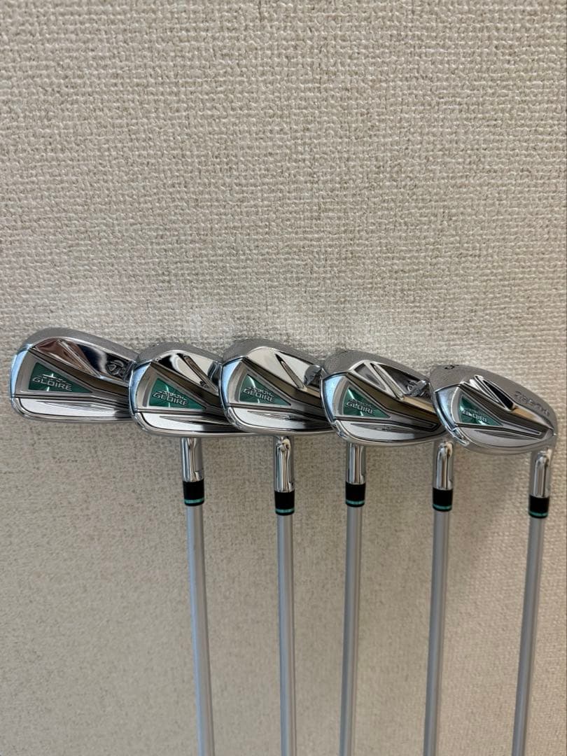 ステルスグローレレディース　アイアンセット　フレックスL 7.8.9.P.S