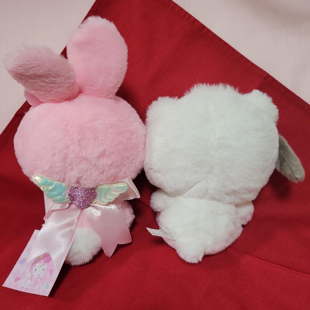 ふわふわ スノーデザイン ポチャッコ・フェアリーラビット キティ ぬいぐるみ