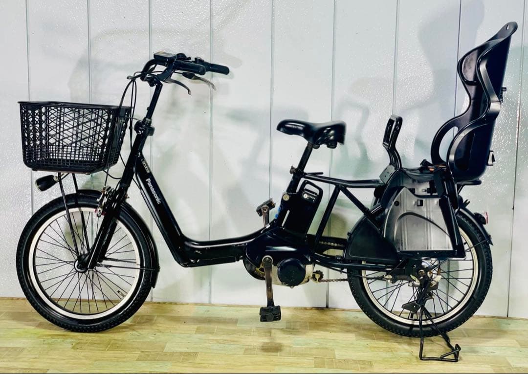 2859パナソニック16アンペア 20インチ子供乗せ電動アシスト自転車