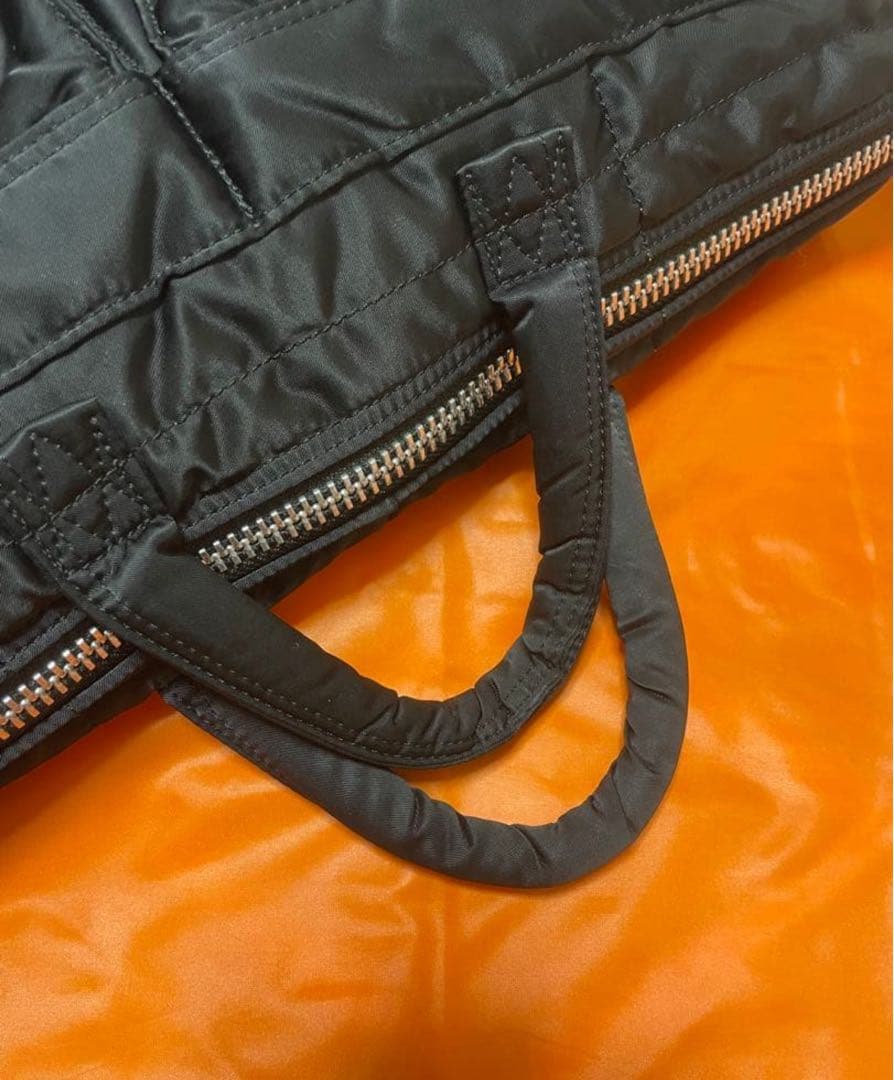 【美品現行タグ 】ポータータンカー ブリーフケースiPad A4可 Lサイズ