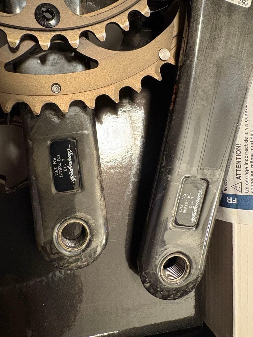 Campagnolo Record 11S クランク 170mm 52-39T