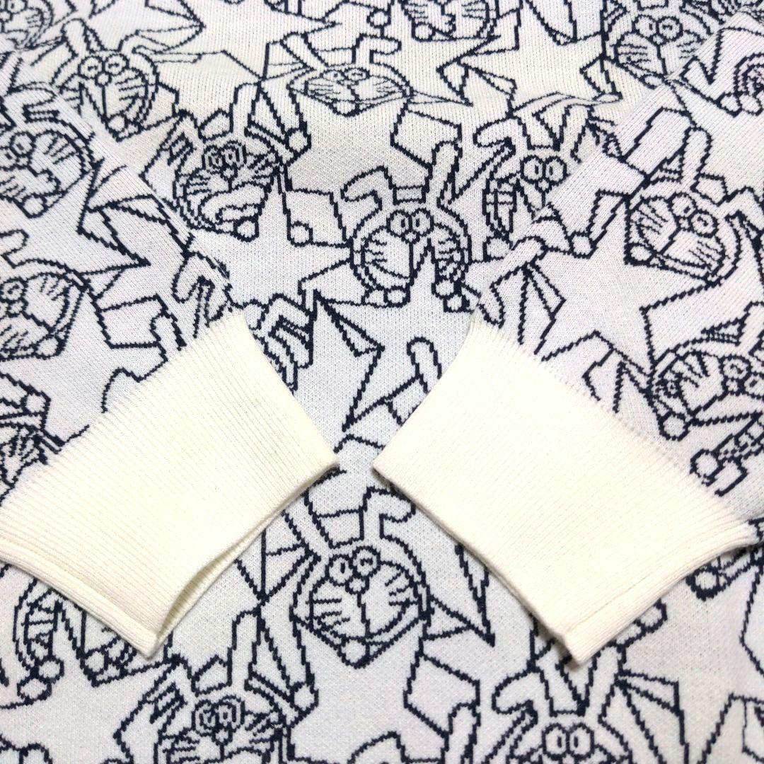 再再再値下新品　ジャックバニー　ニット5 ドラえもん　白　メンズ定価19800円