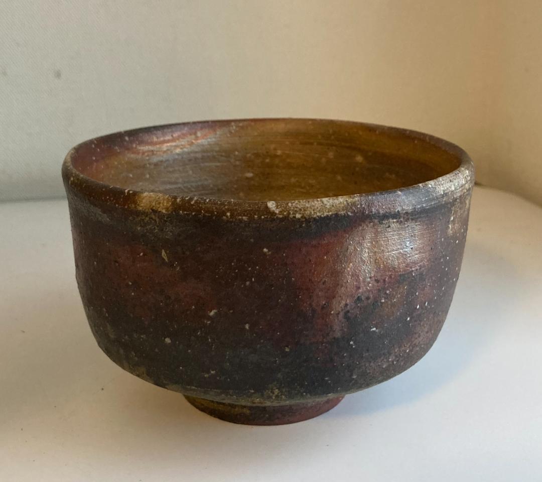 備前焼　藤田龍司作　茶碗