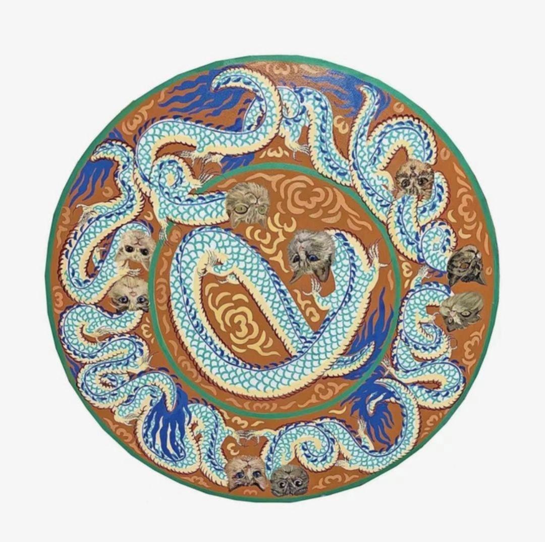 サブンティ查文婷アクリルキャンバス作品